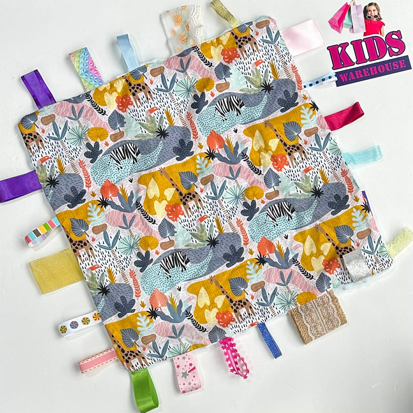 NEW Jungle Print Comforter Blanket