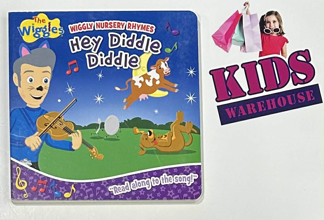 The Wiggles Wiggly Nursery Rhymes Hey Diddle Diddle (Board Book)