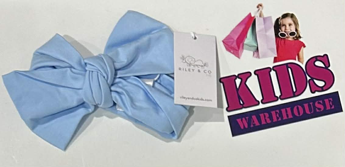 NEW Riley & Co Blue Bow Headband