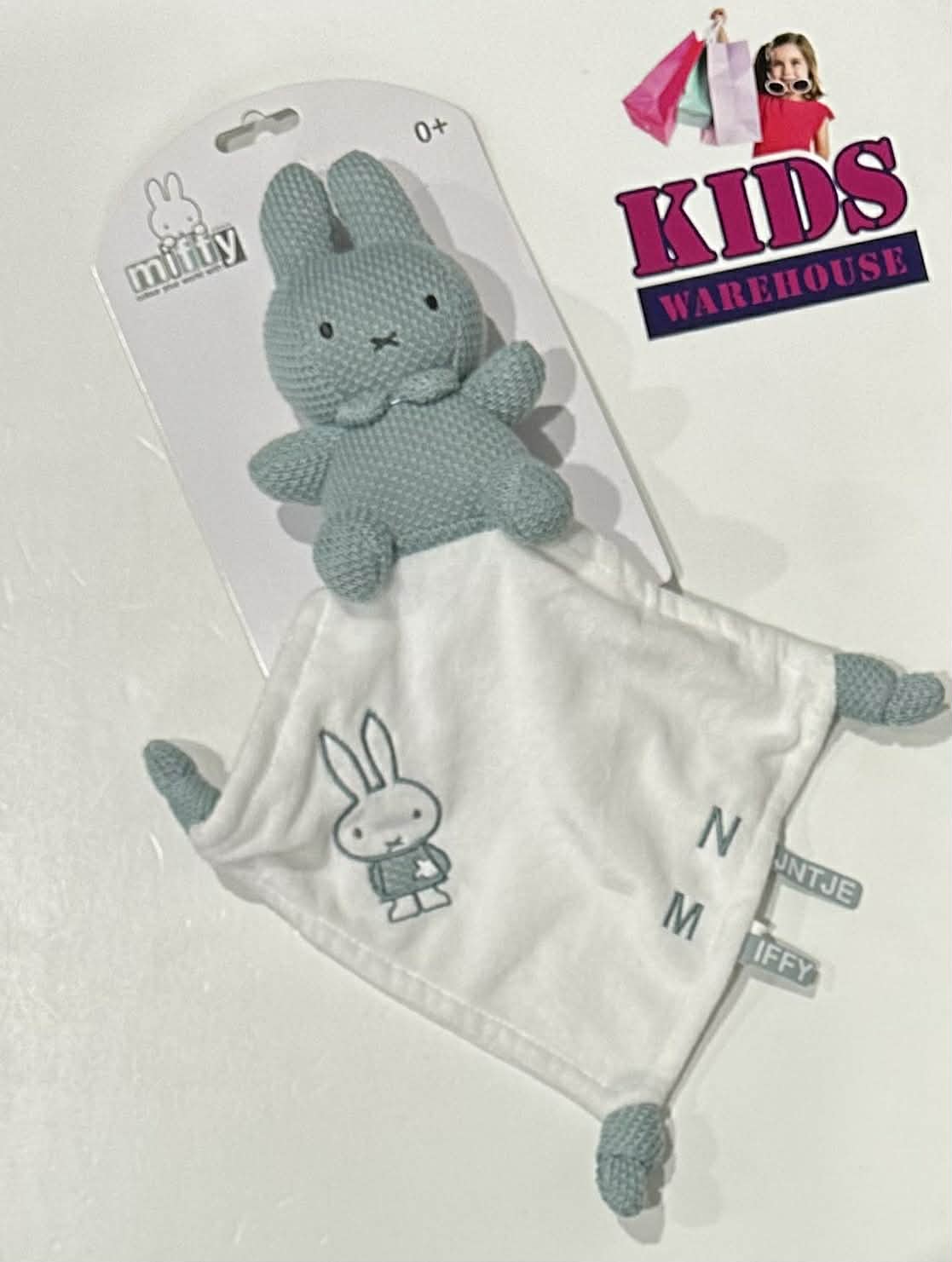 NEW Miffy Grey Plush Comforter 0+