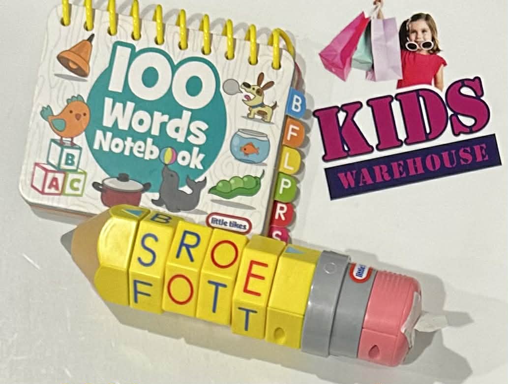 Little Tikes 100 Words Notebook With Word Pencil (Tested)