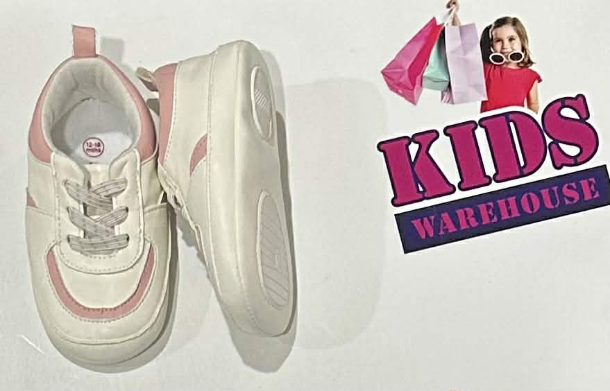 Seed Heritage White, Pink Runners Size 12-18 Months (Toddler)