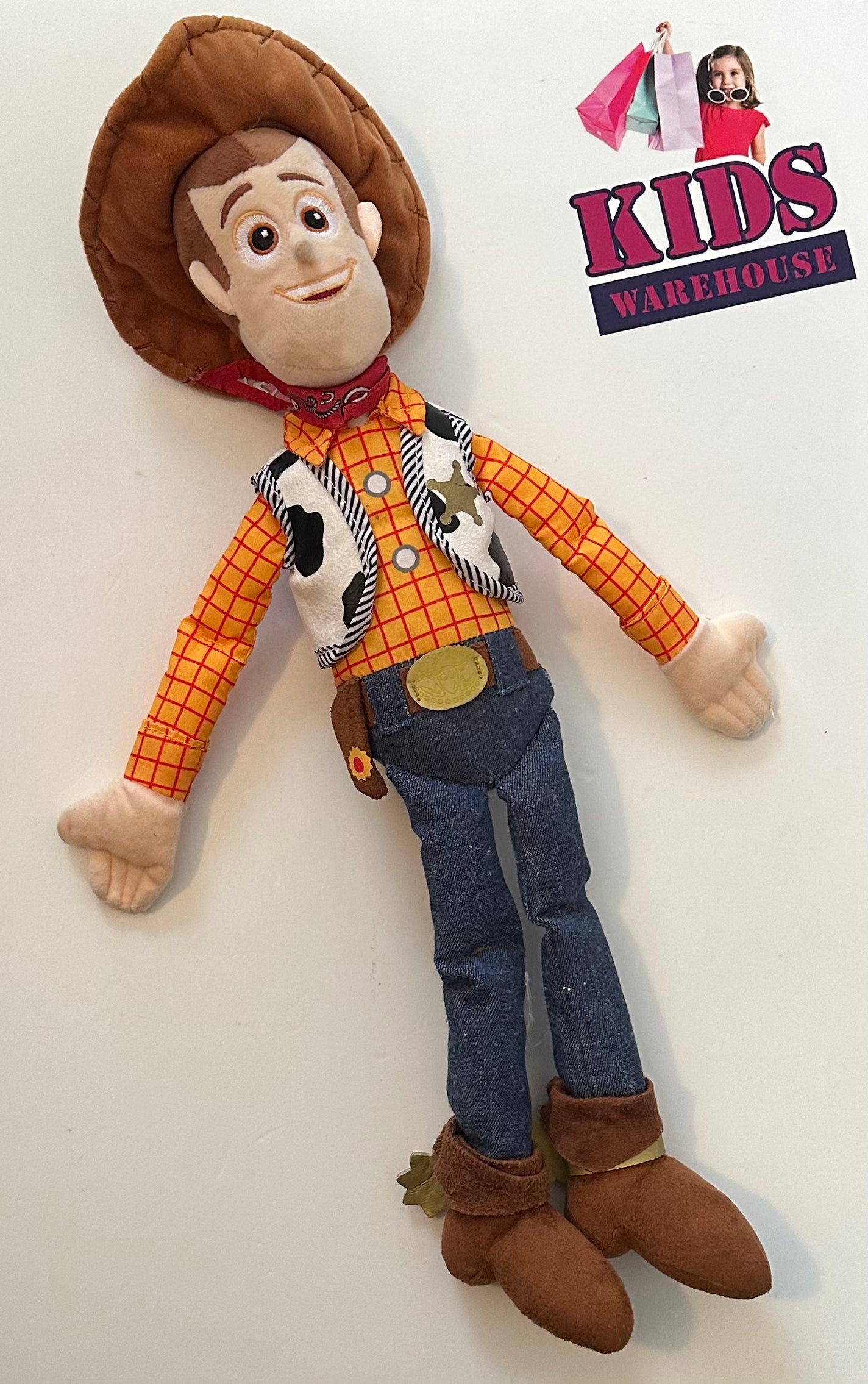 Disney store woody on sale plush