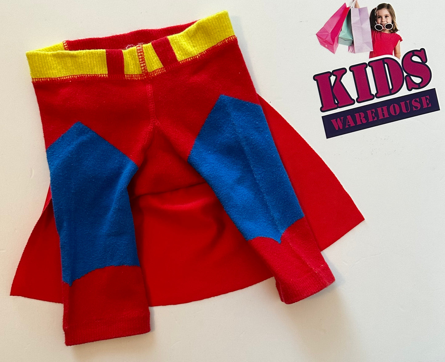 DC Superman Leggings with Cape Size 000