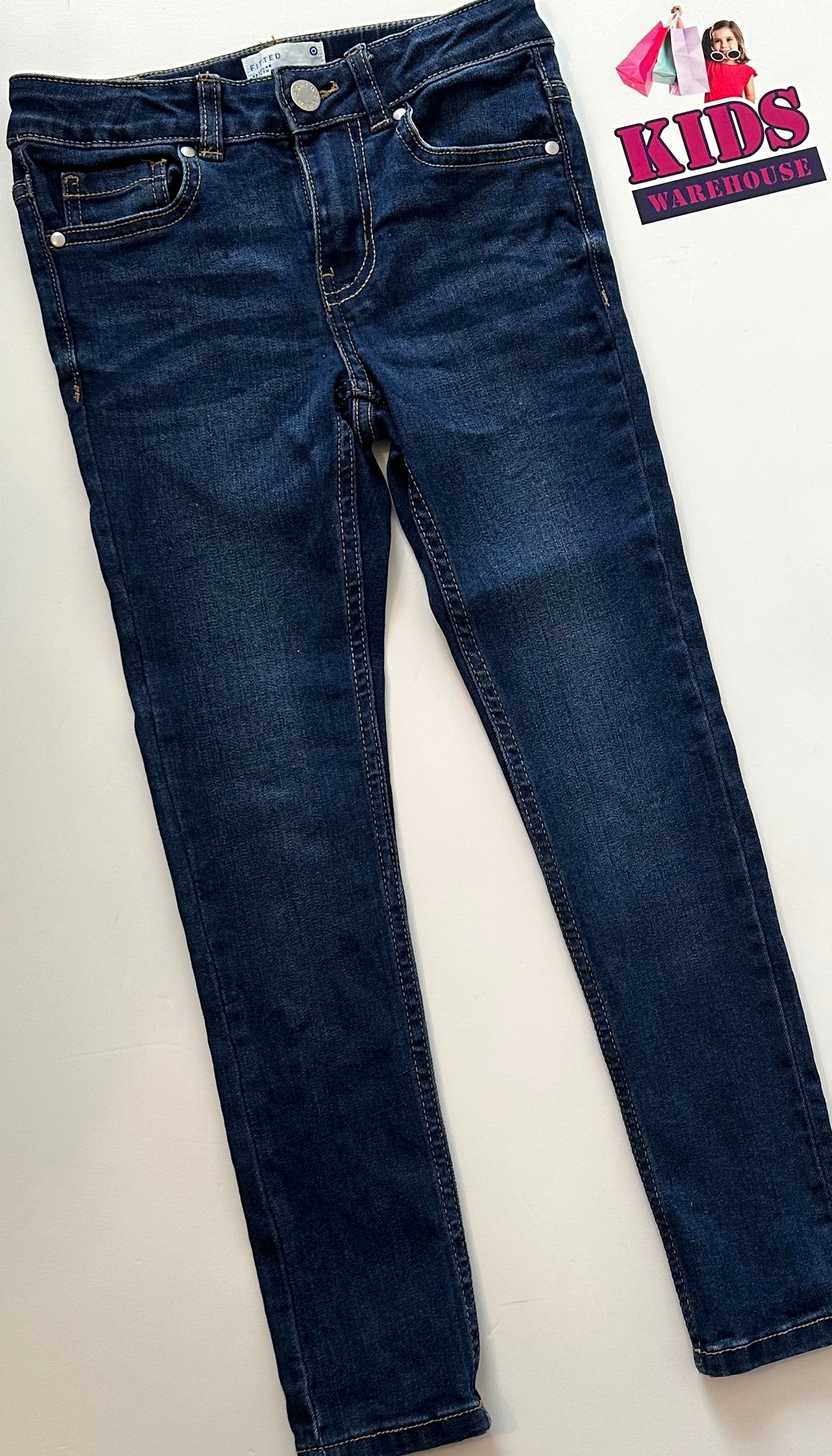 Target Fitted Regular Length Stretch Denim Pants Size 7