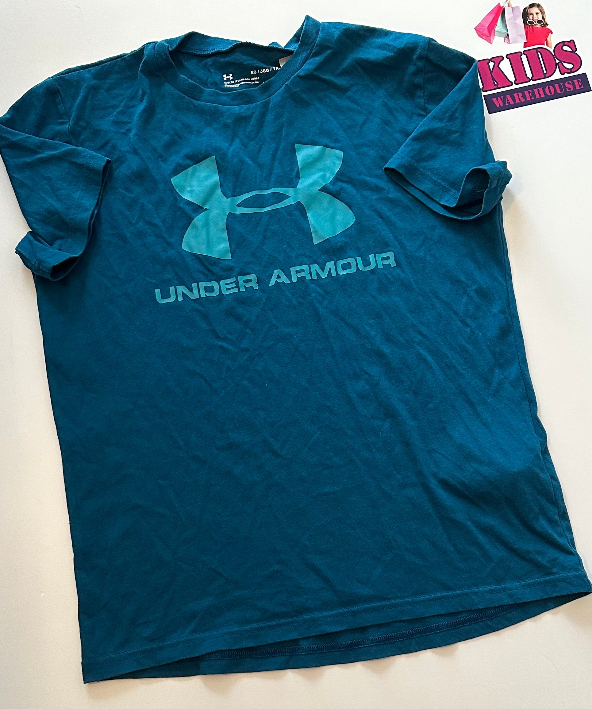 Under Armour Blue Top Size 16 Kids Warehouse AU