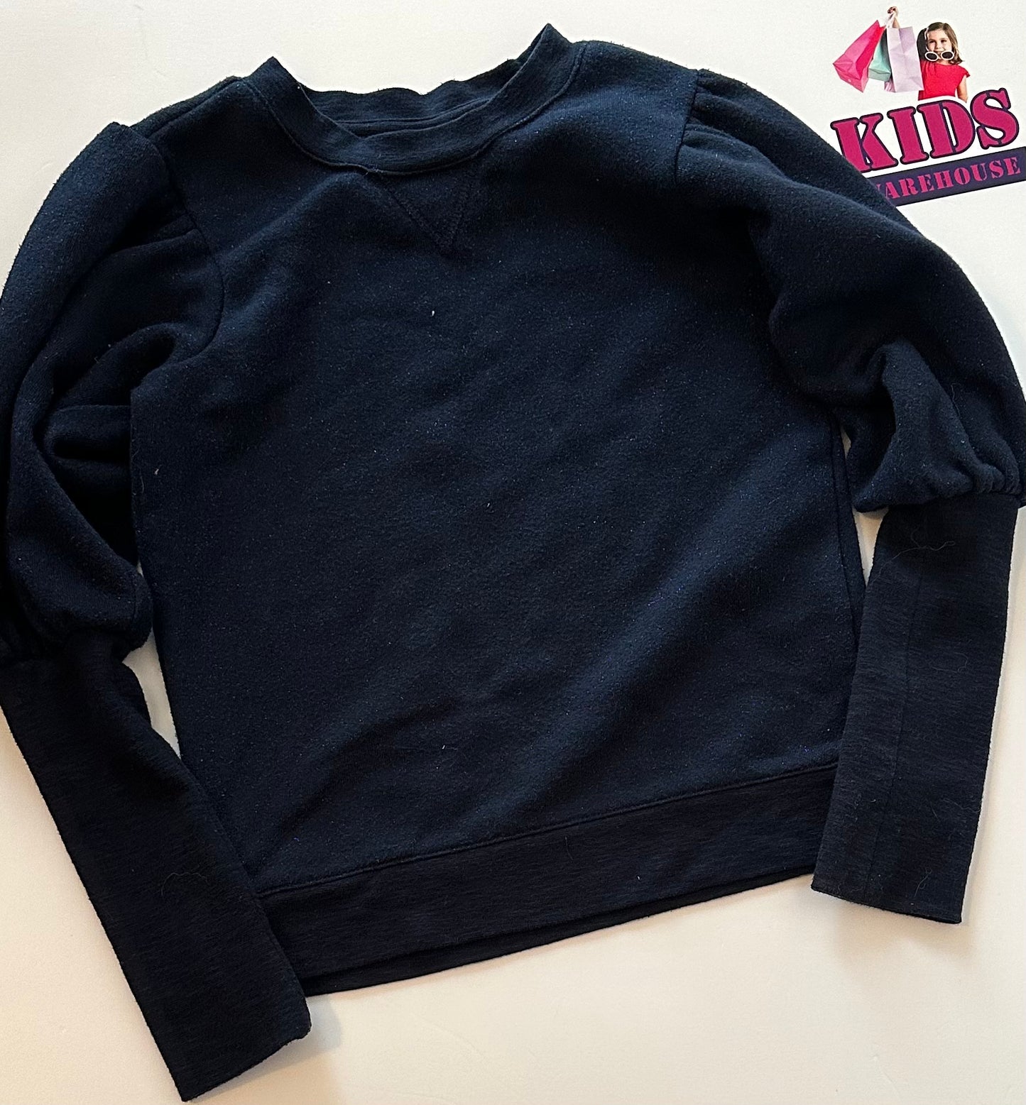 Cotton On Blue Glitter Jumper Size 9-10