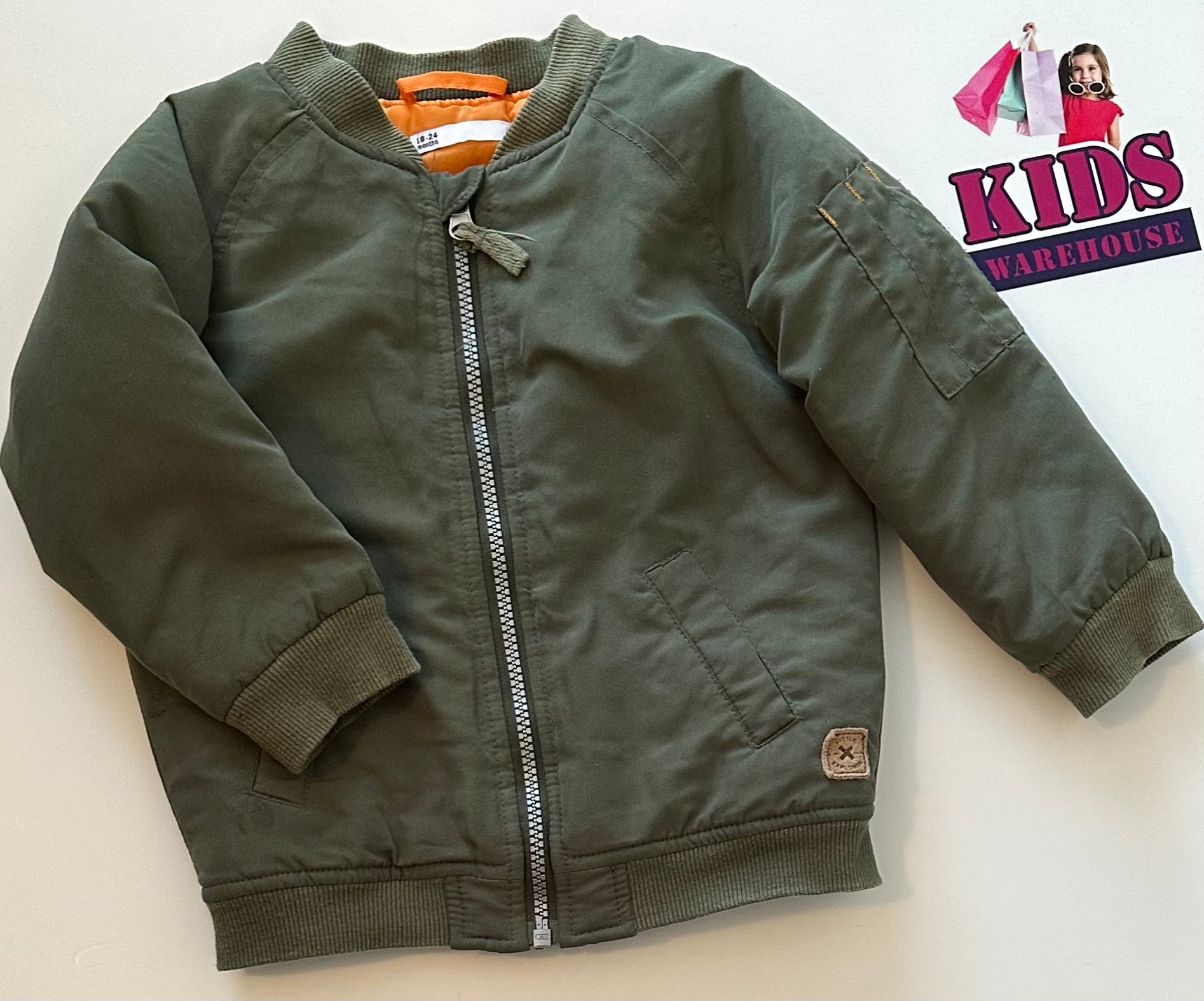 Target Green Puffer Jacket Size 1 Kids Warehouse AU