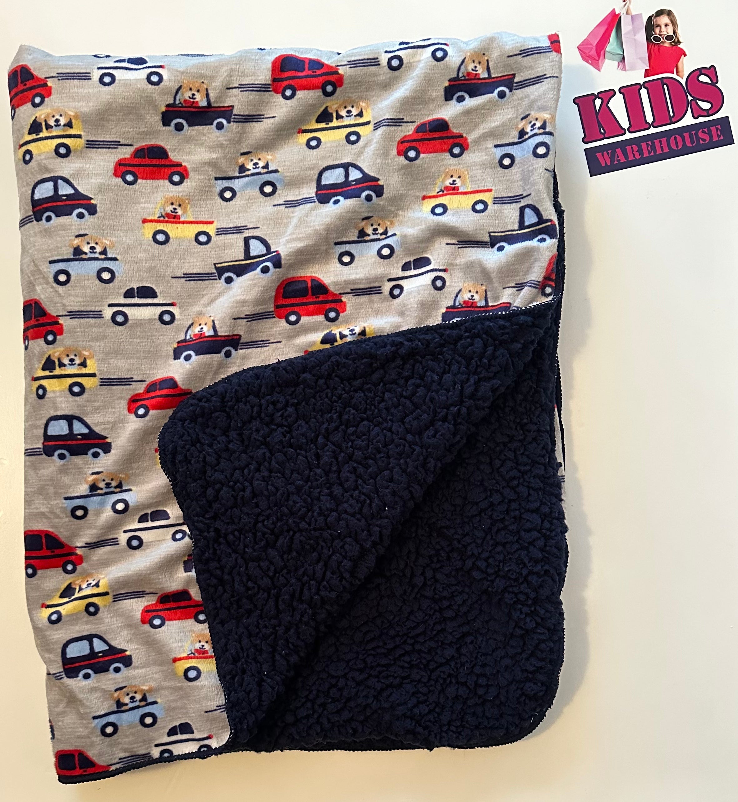 Ollie’s Place Fluffy Car Blanket Kids Warehouse AU
