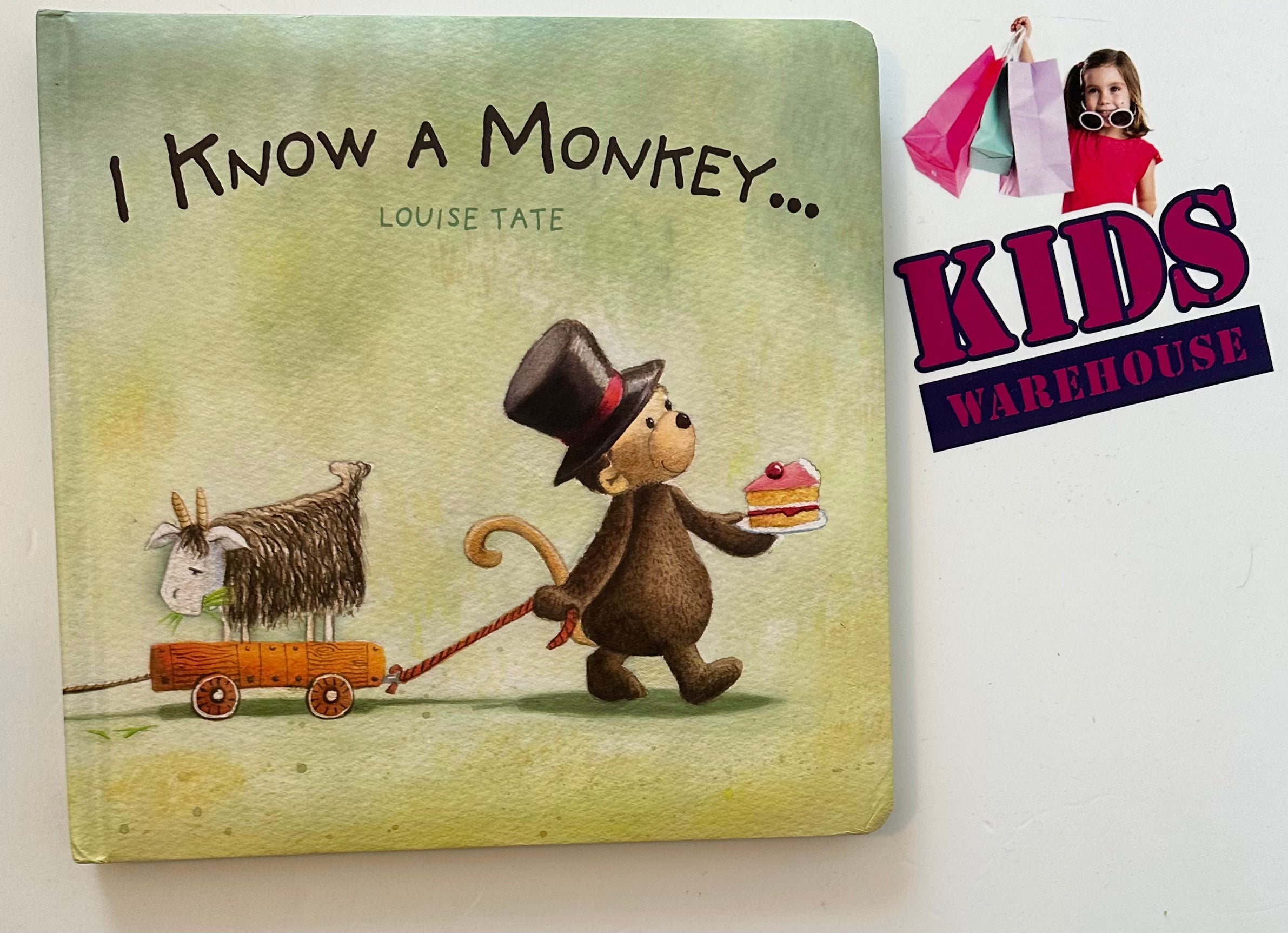 Jellycat i know hot sale a monkey book