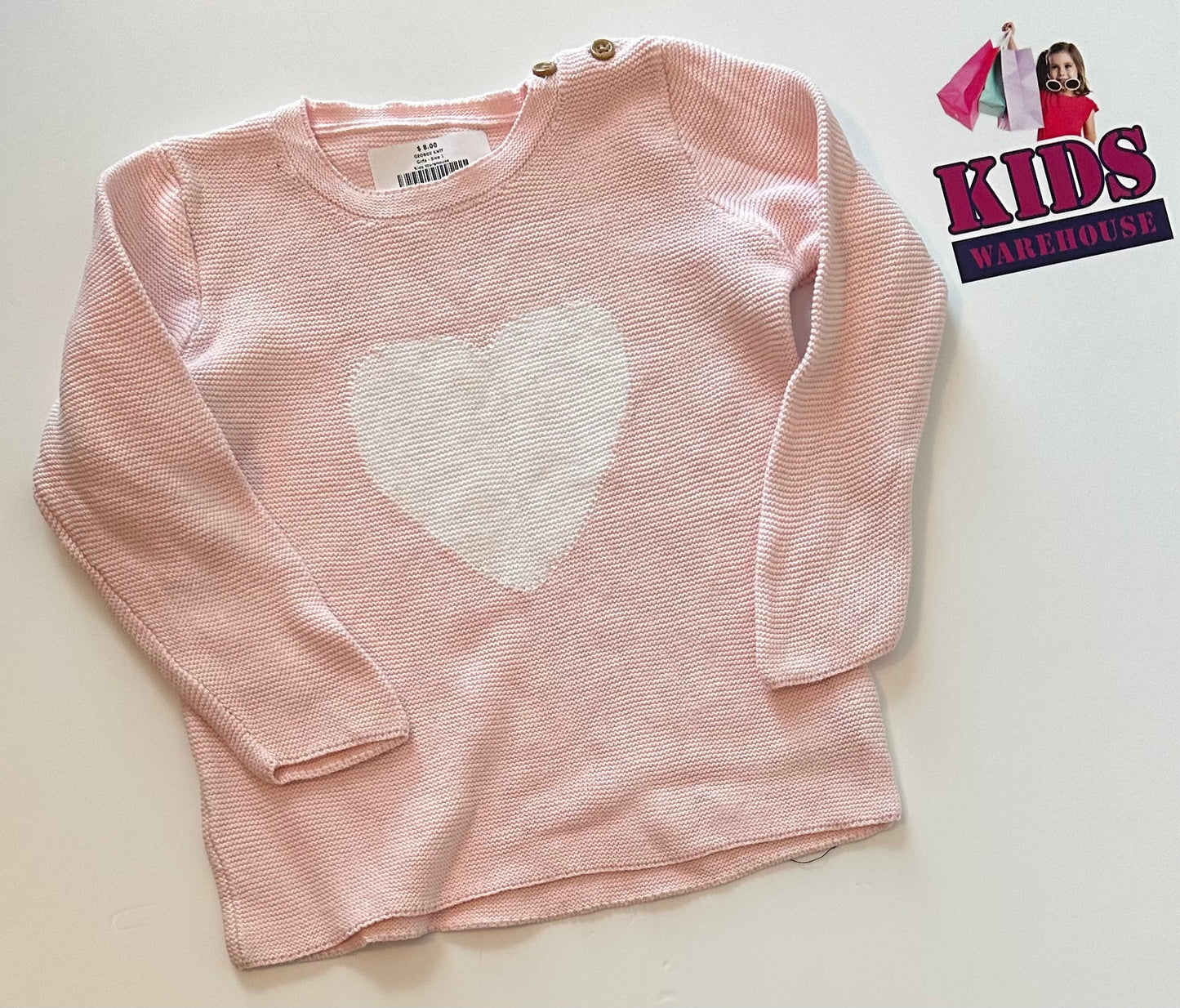 George Pink Knit Size 1