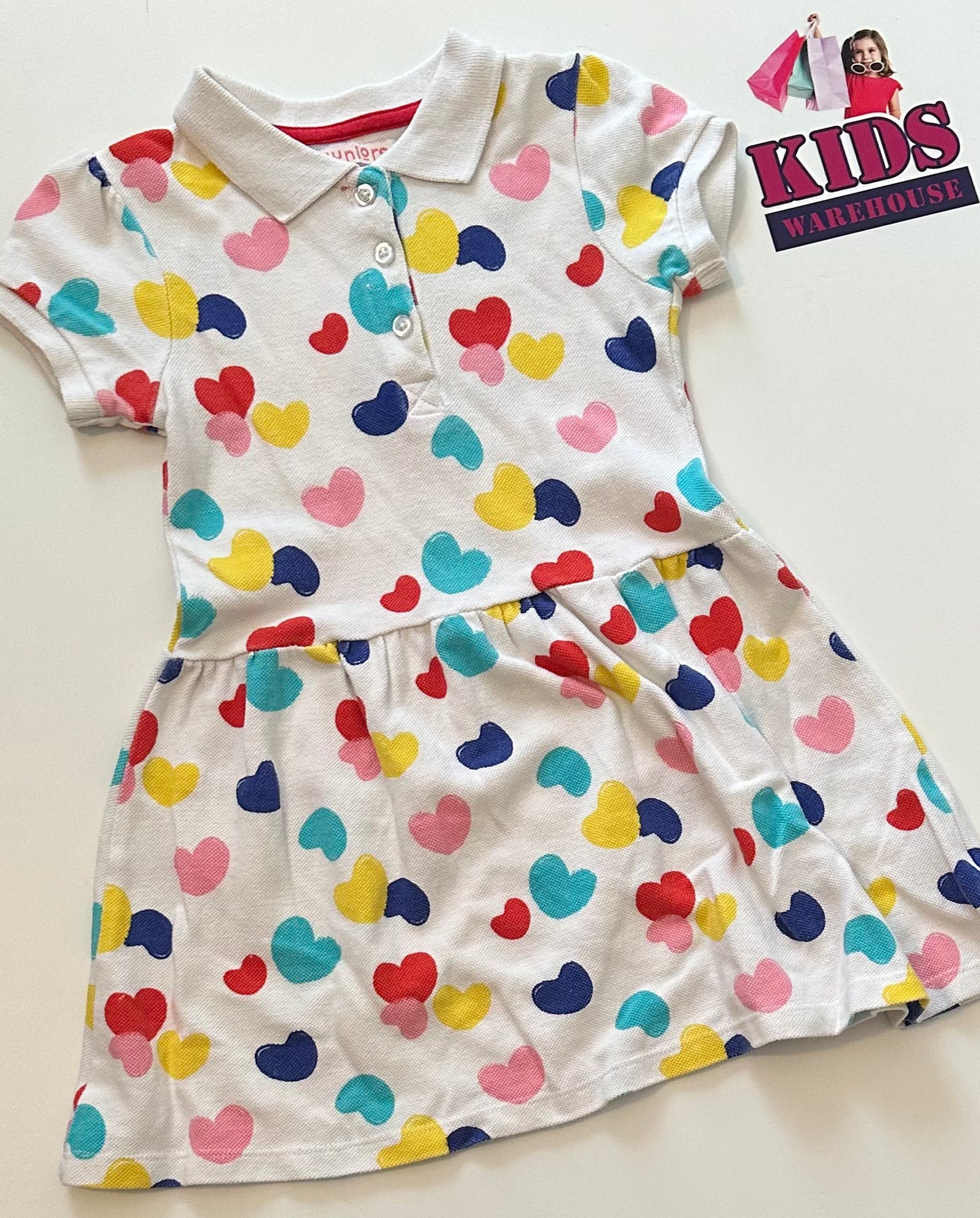 Juniors Heart Dress Size 3