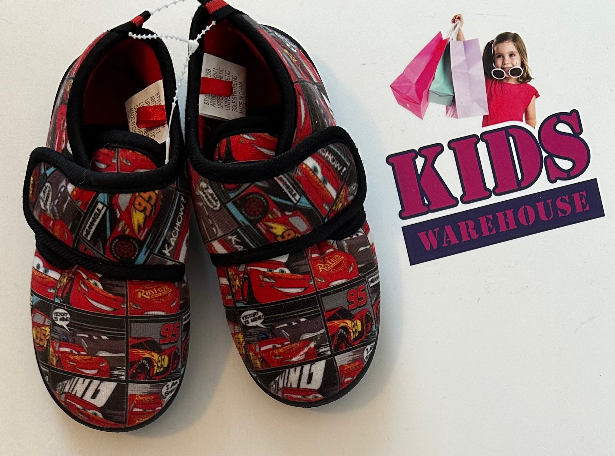 Lightning mcqueen slippers hot sale target