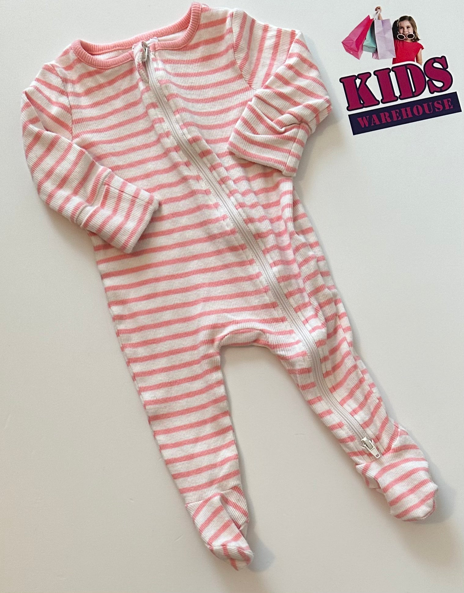 Warehouse 2024 stripe jumpsuit