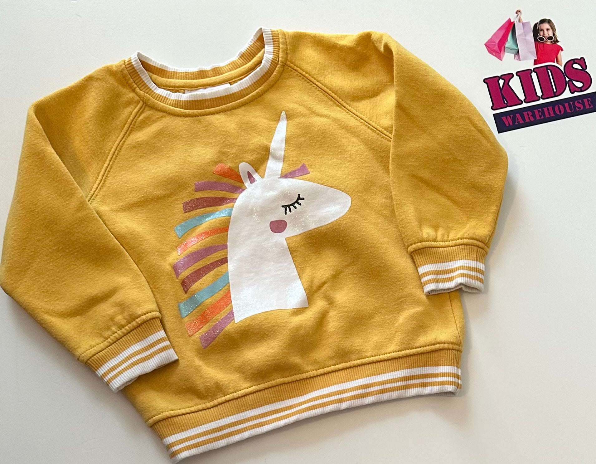 Kids sales unicorn jumper