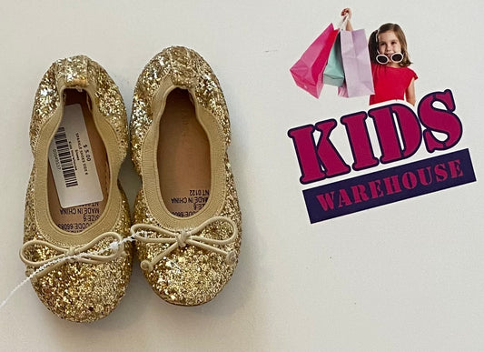 Target Kids Gold Glitter Shoes Size AU6