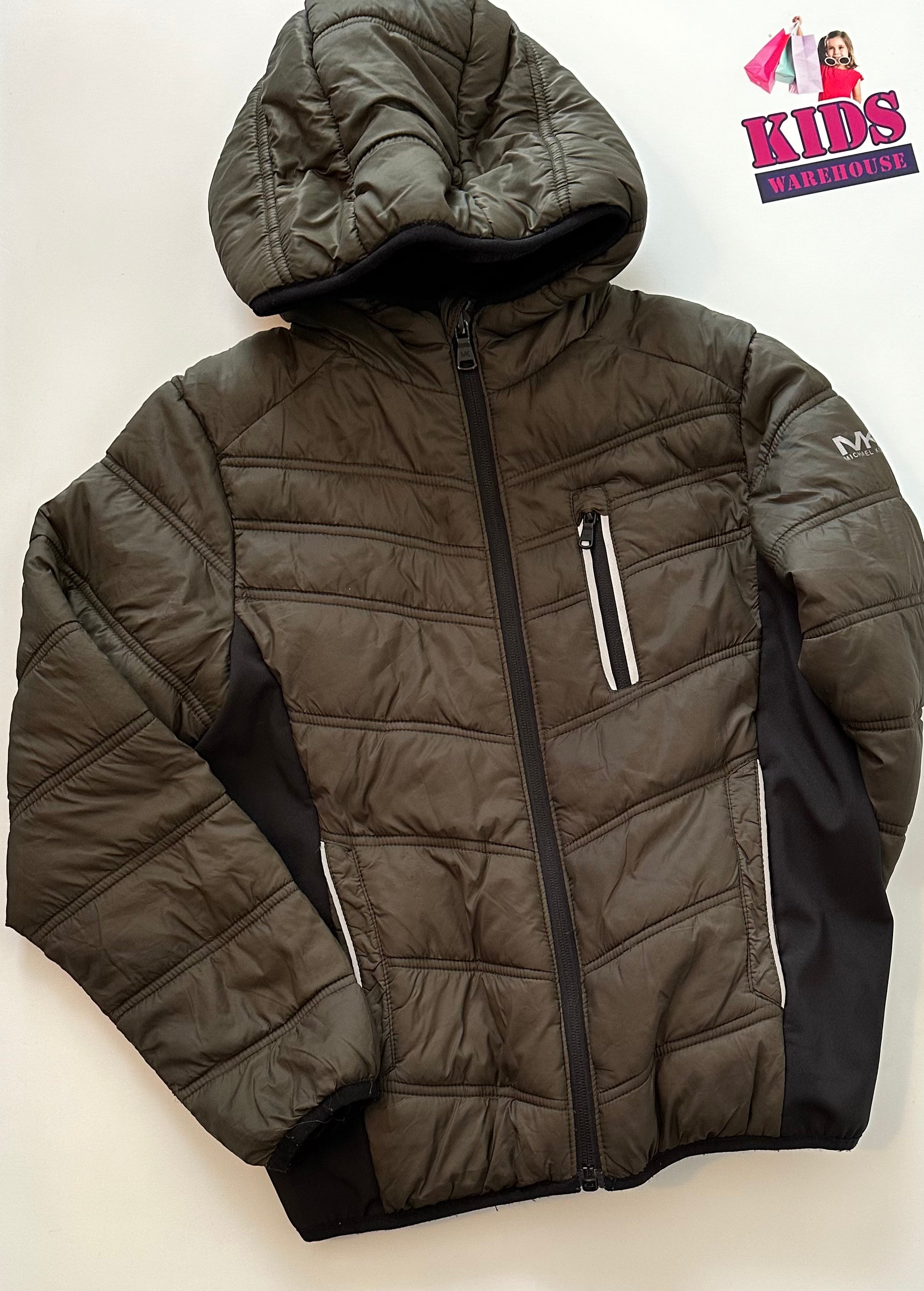 Green michael hot sale kors jacket