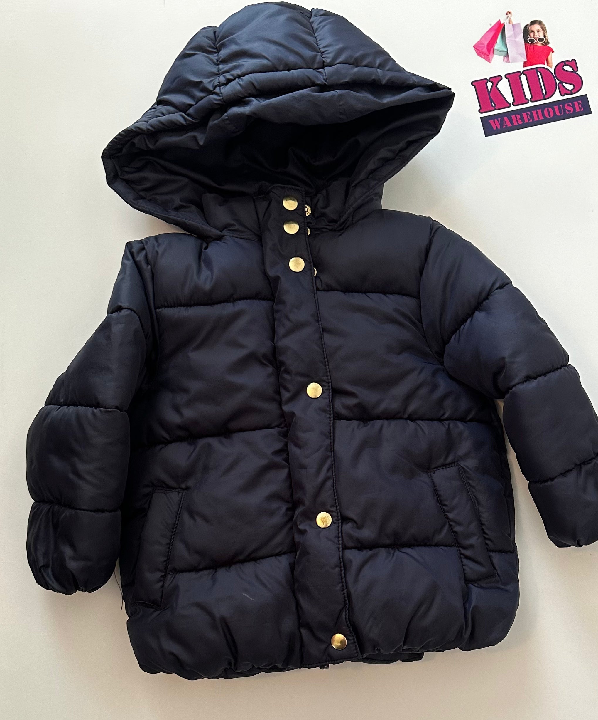 Target Navy Puffer Jacket Size 3 Kids Warehouse AU