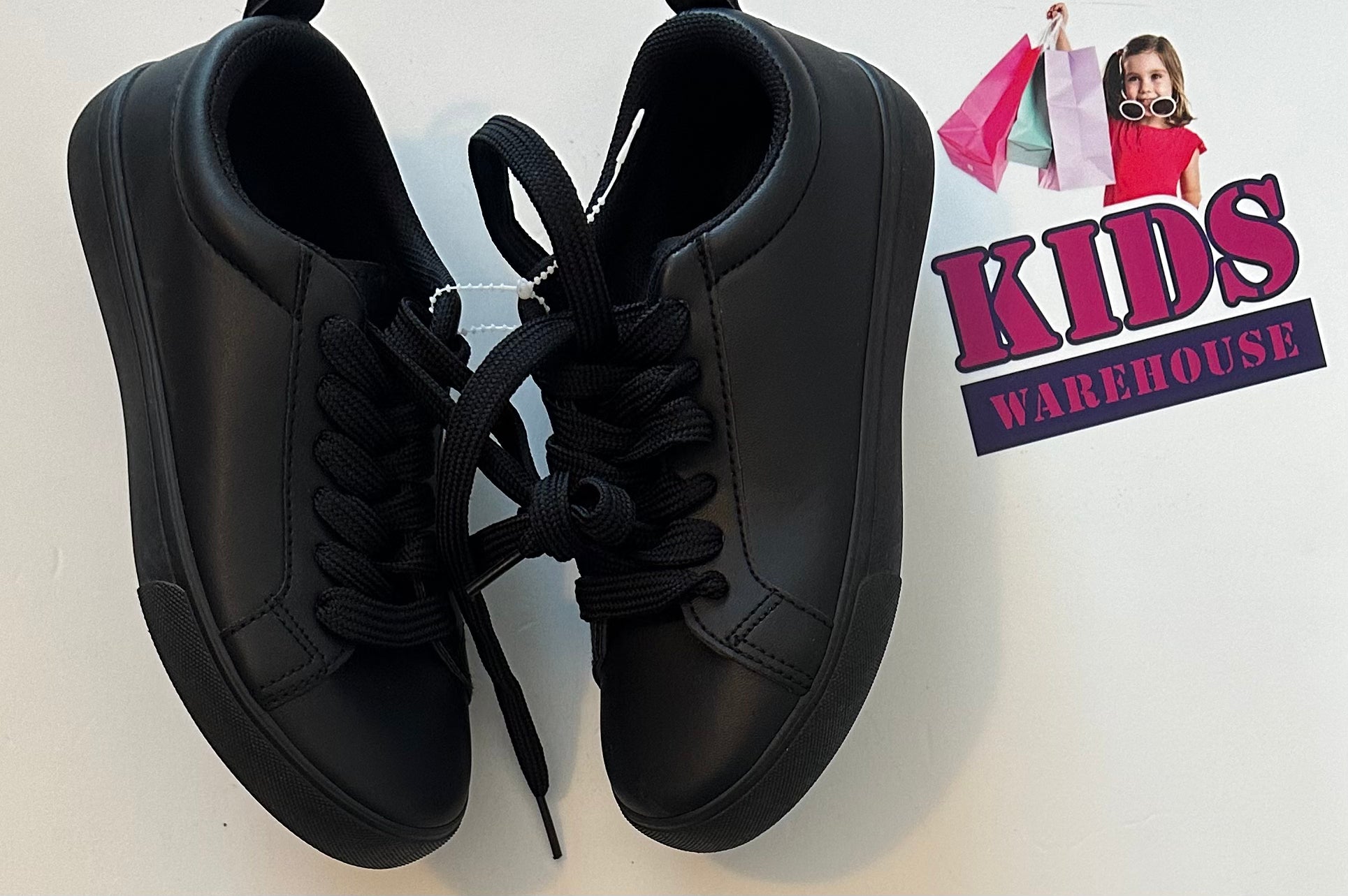 Girls black shoes size 2025 13