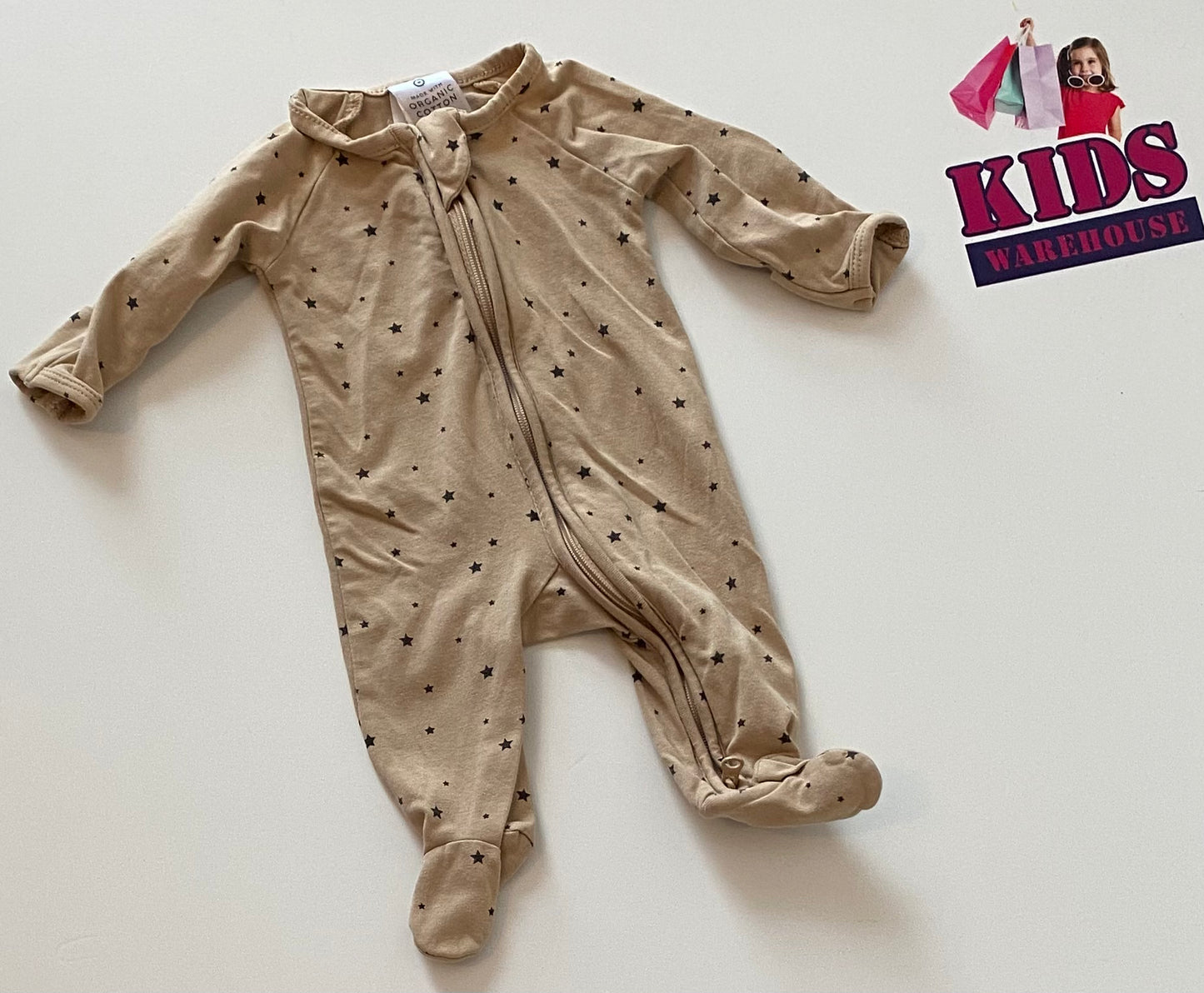 Target Organic Star Premie Jumpsuit Size 00000