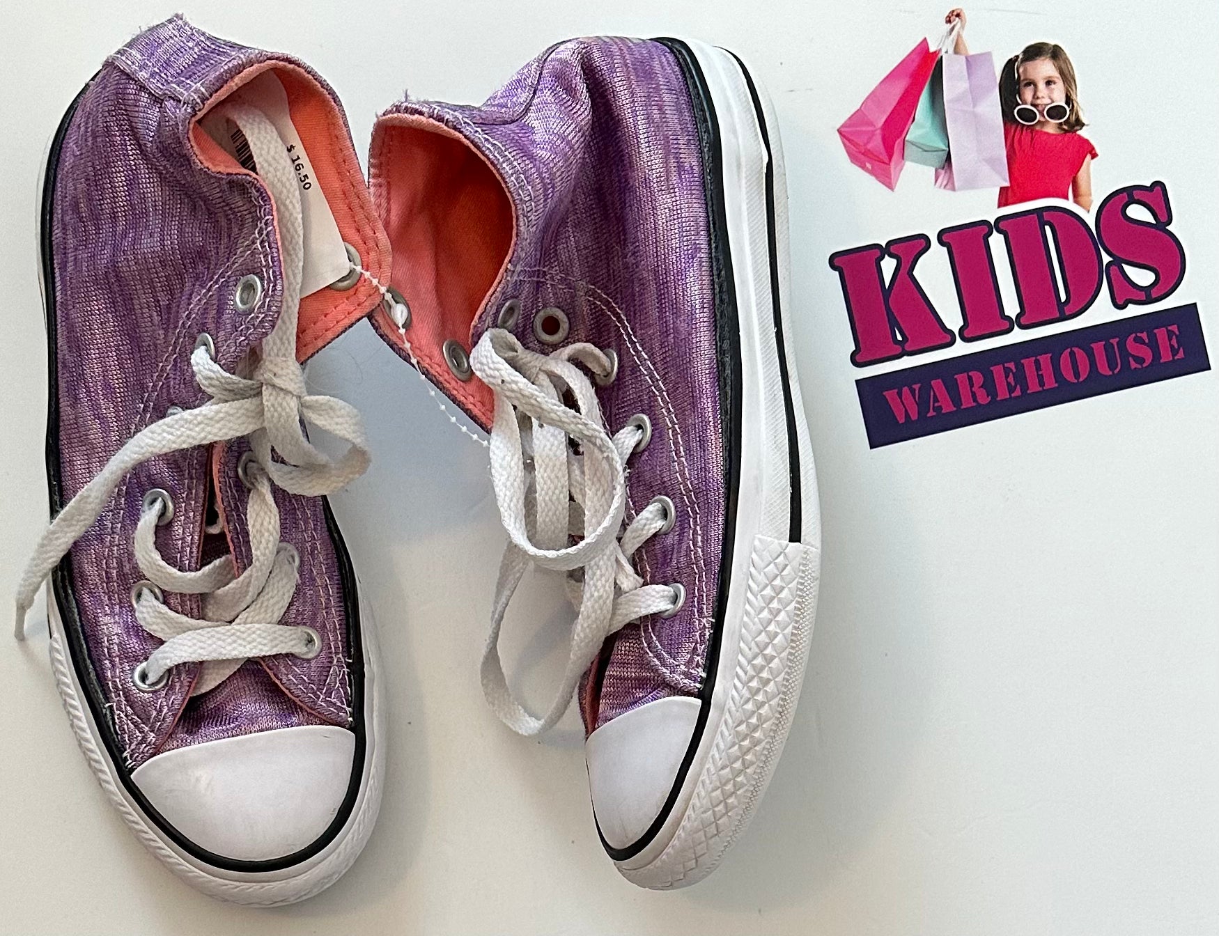 Boys 2025 purple converse