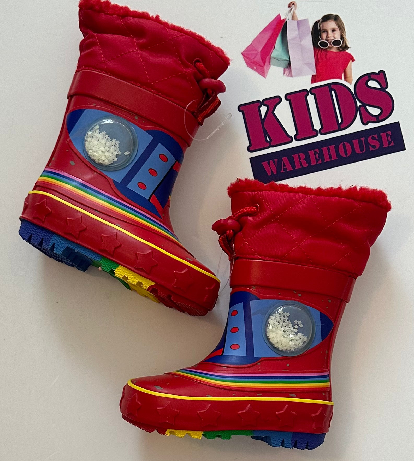 Light up gumboots sales target