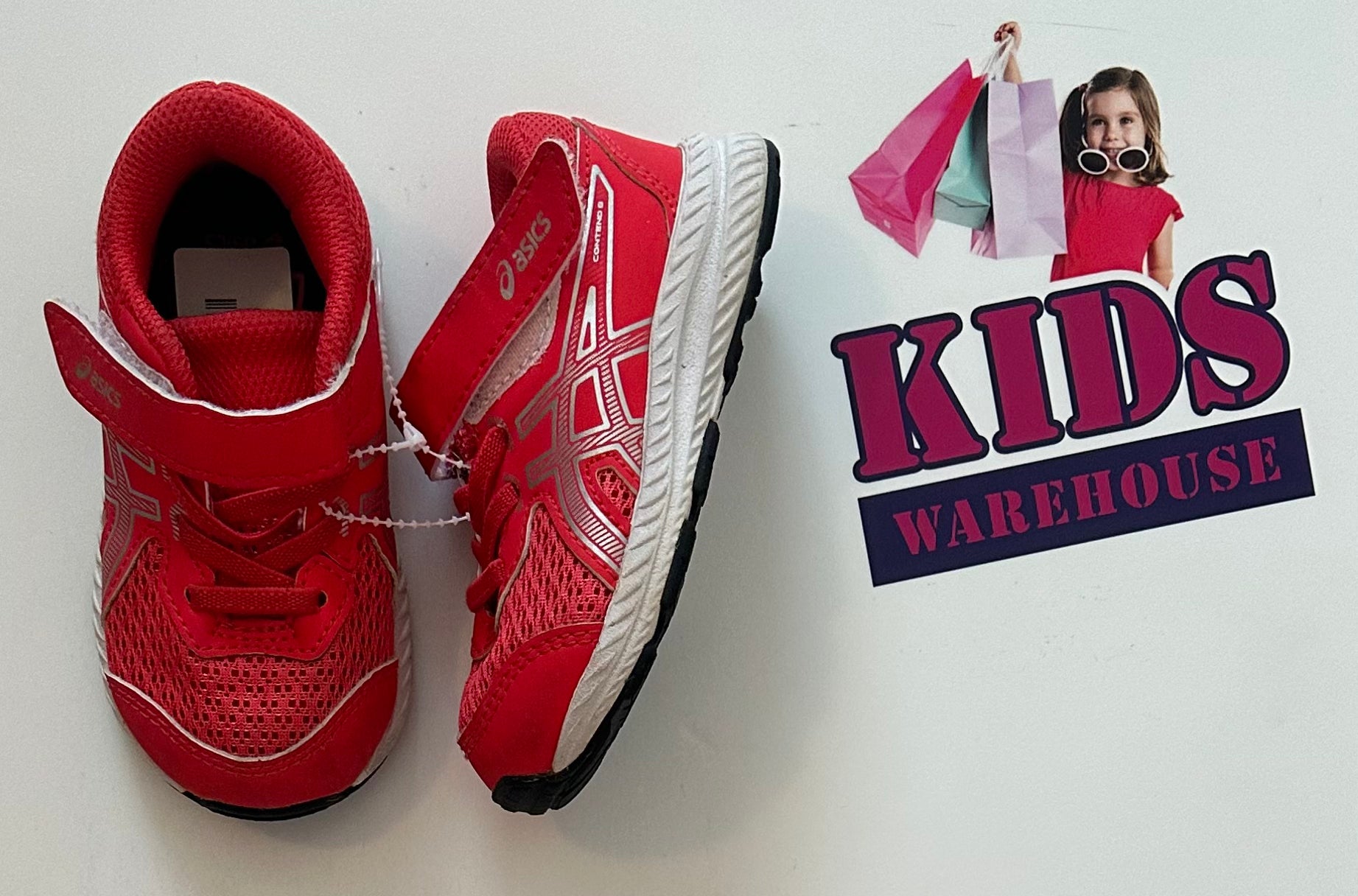 Asics kids shoe size deals