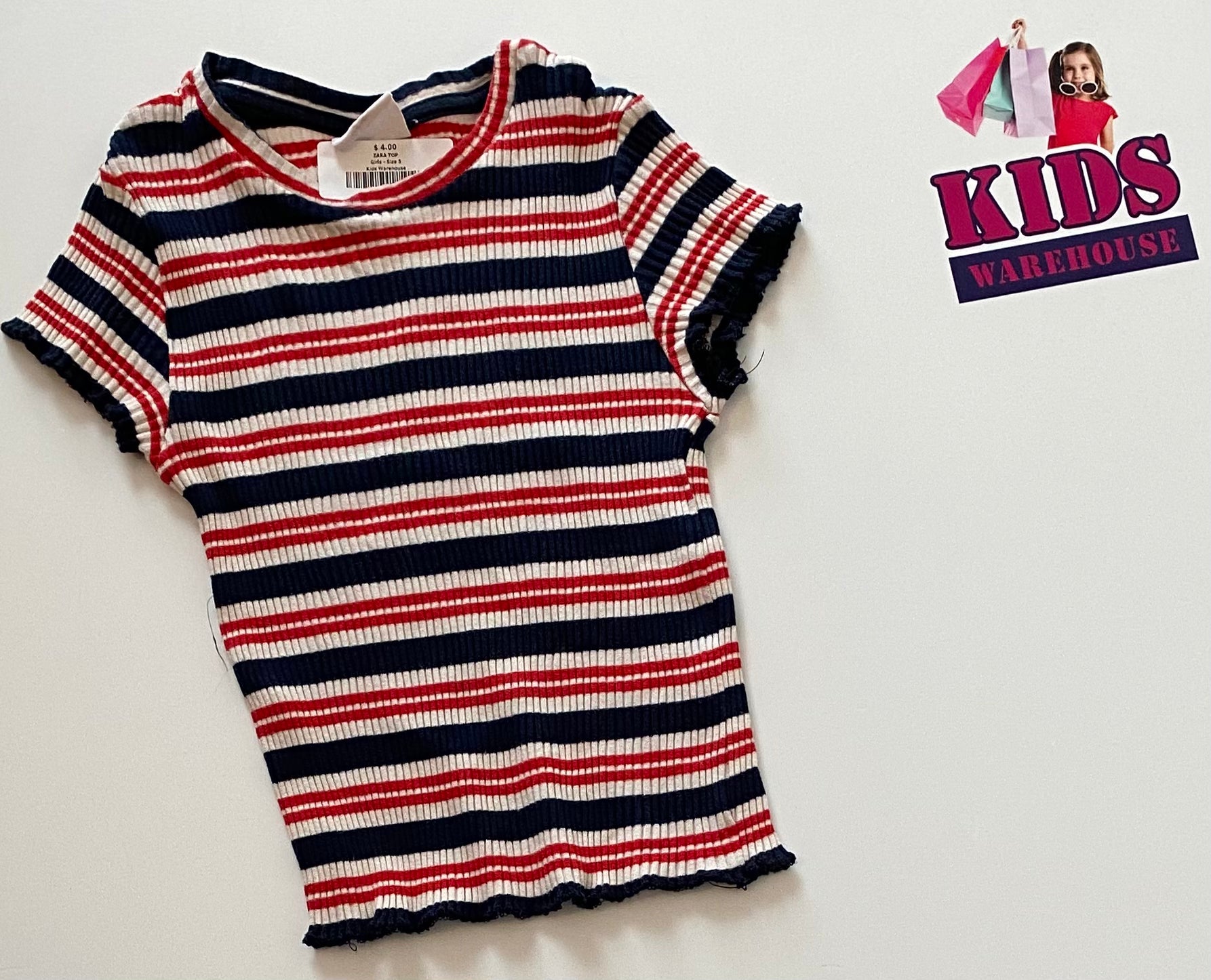 Zara Top Size 5 Kids Warehouse AU