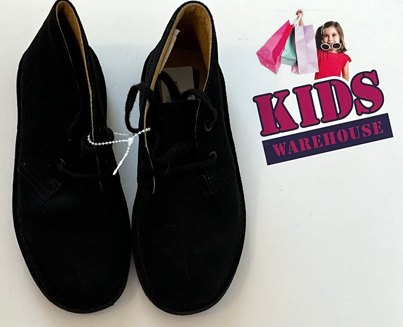 Clarks Originals Black Boots Size 12 Kids Warehouse AU