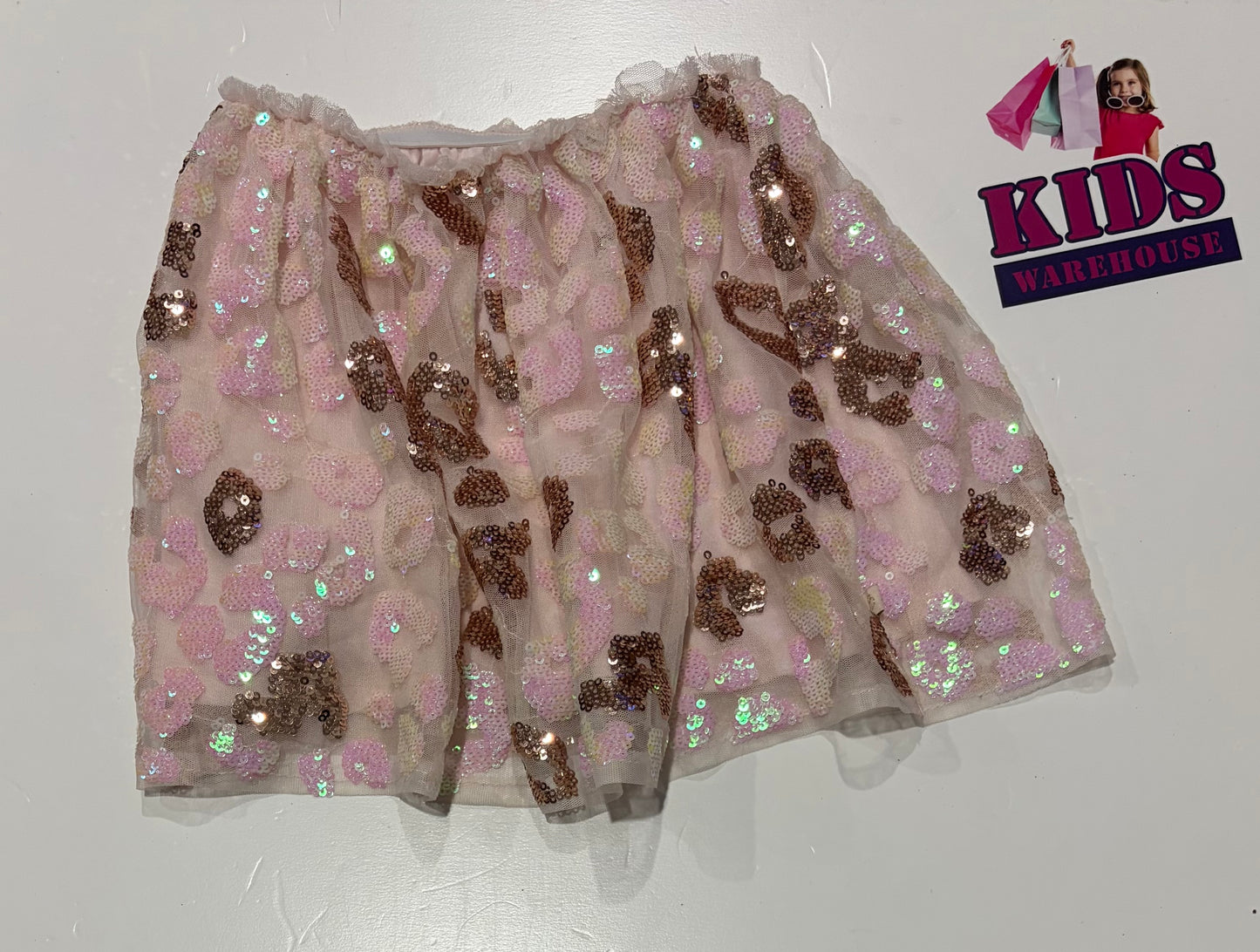 Sista Pink, Sequin Skirt Size 4