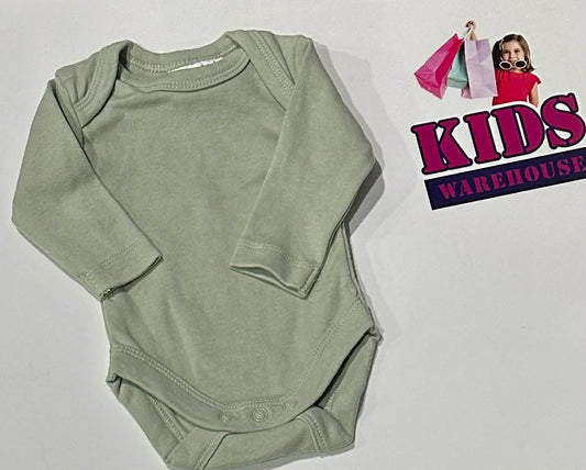 Premmie 4 Baby Green Bodysuit Size 00000