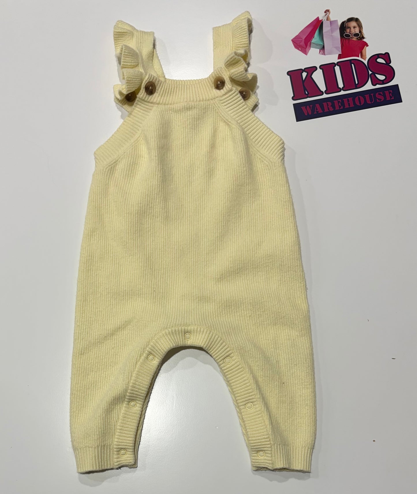 Cotton On Yellow Overalls Size 0