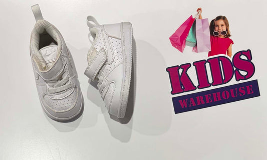 Nike White Runners Size US4/UK3.5 (Child/Toddler)