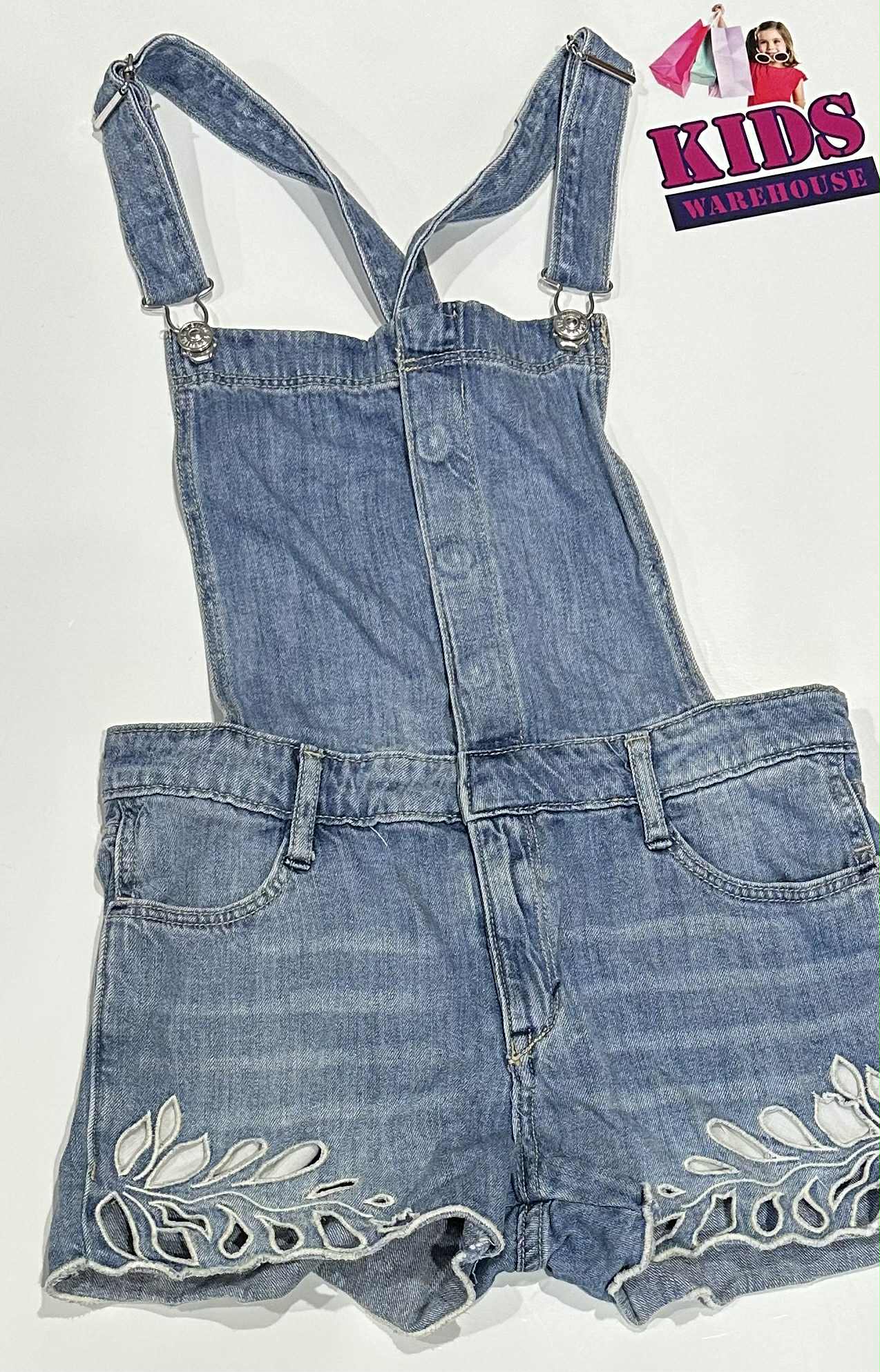 H&M Blue Denim Overalls Size 11