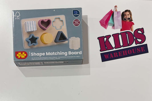 Bigjigs Toys Shape Matching Board Toy