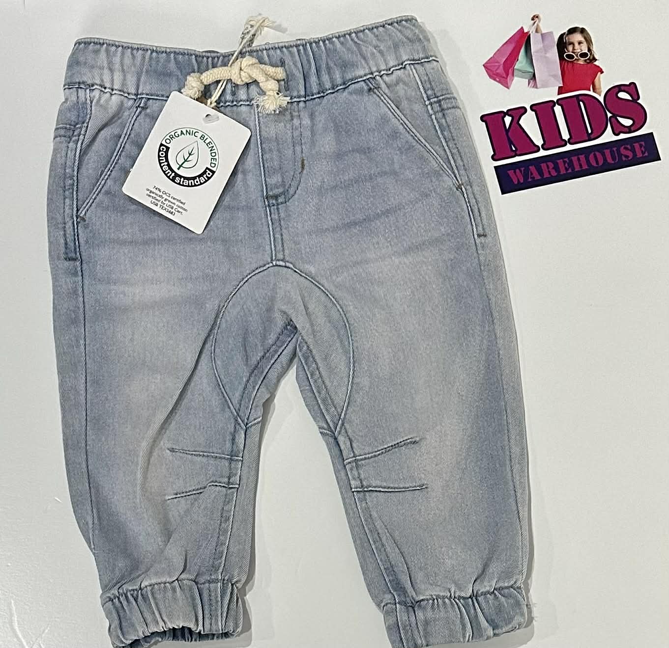 New Baby Berry Light Blue Jean Pants Size 0 (RRP $22)