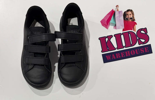 Adidas Black Runners Size US11/UK10.5 (Child/Older Child)