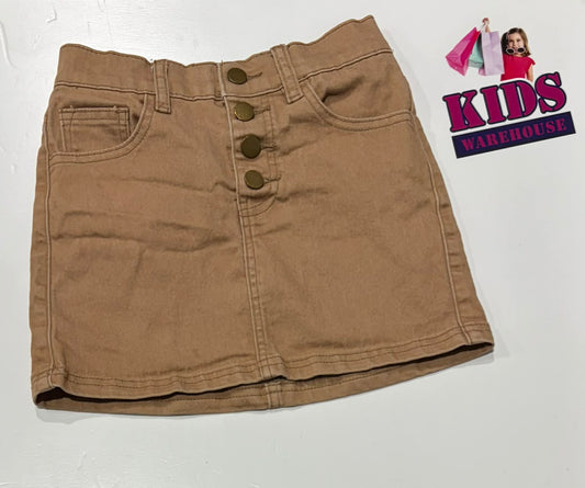 Anko Brown Denim Skirt Size 9