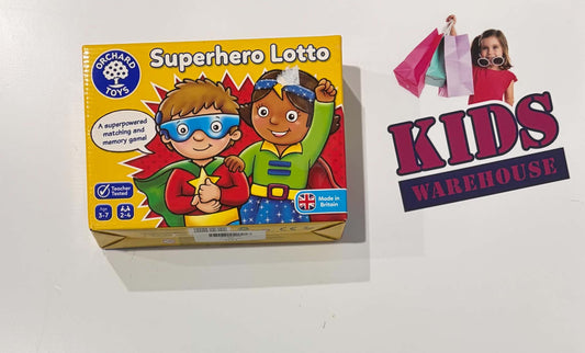 Orchard Toys Superhero Lotto Memory Game