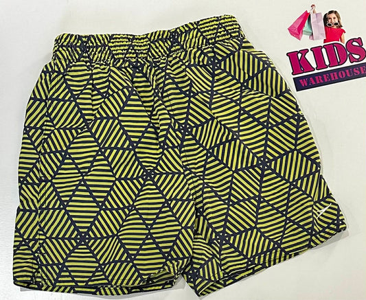 Speedo Green & Black Shorts Size 5