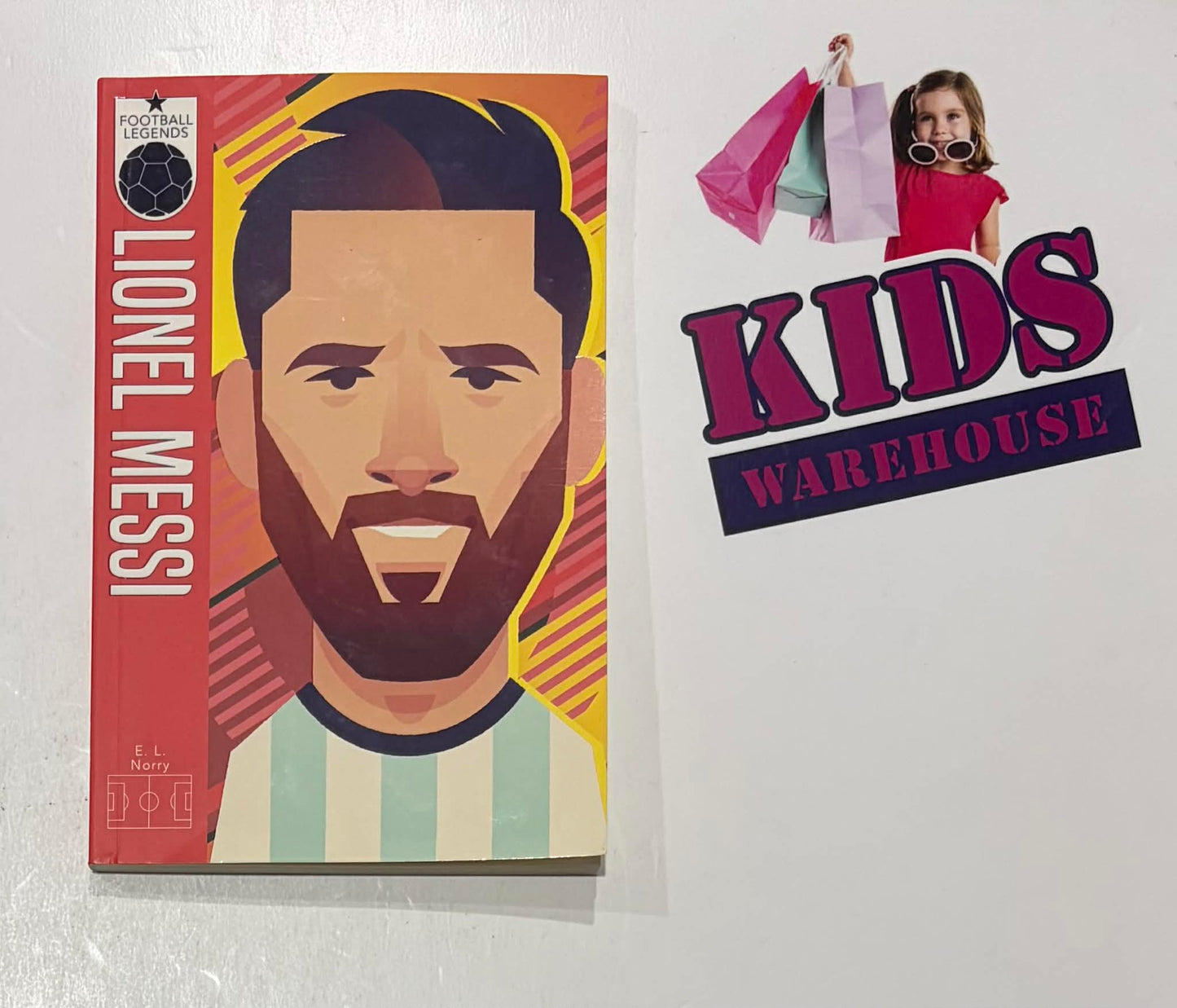 Football Legends Lionel Messi Book