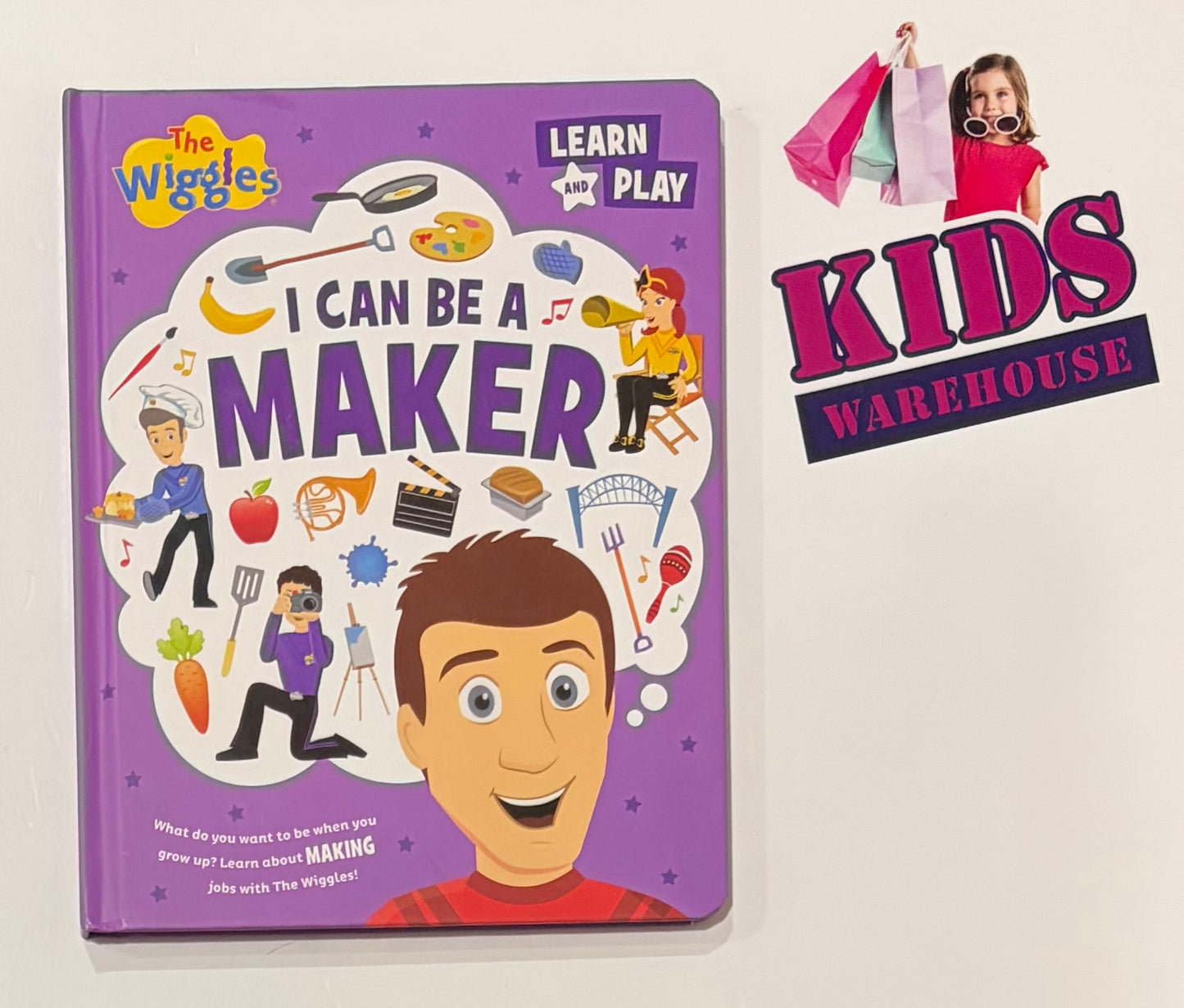 The Wiggles I Can Be A Maker Learn And Play (Board Books)