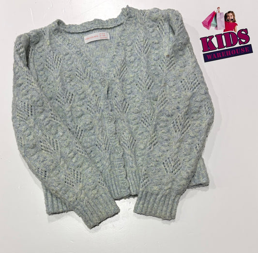 Forever New Pastel Green, Blue Knit Sweater Size 7