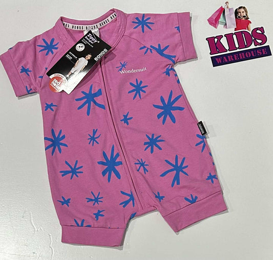 New Bonds Purple & Blue Wondersuit Size 000