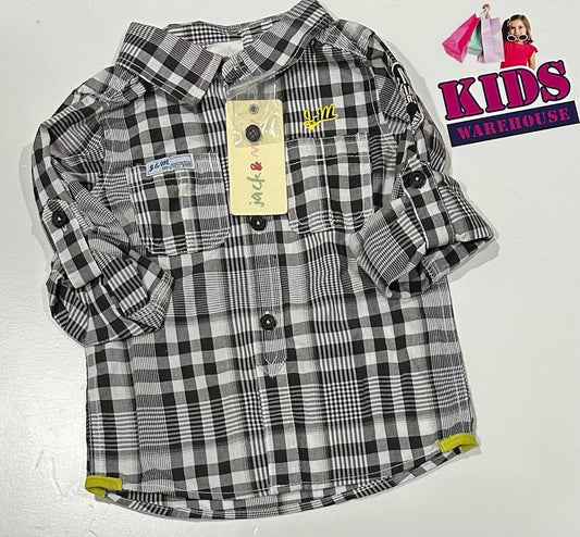 New Jack & Milly Black & White Top Size 2