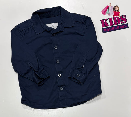 Navy Blue Top Size 2