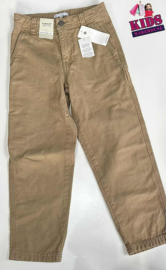 New Target Brown Jean Pants Size 7