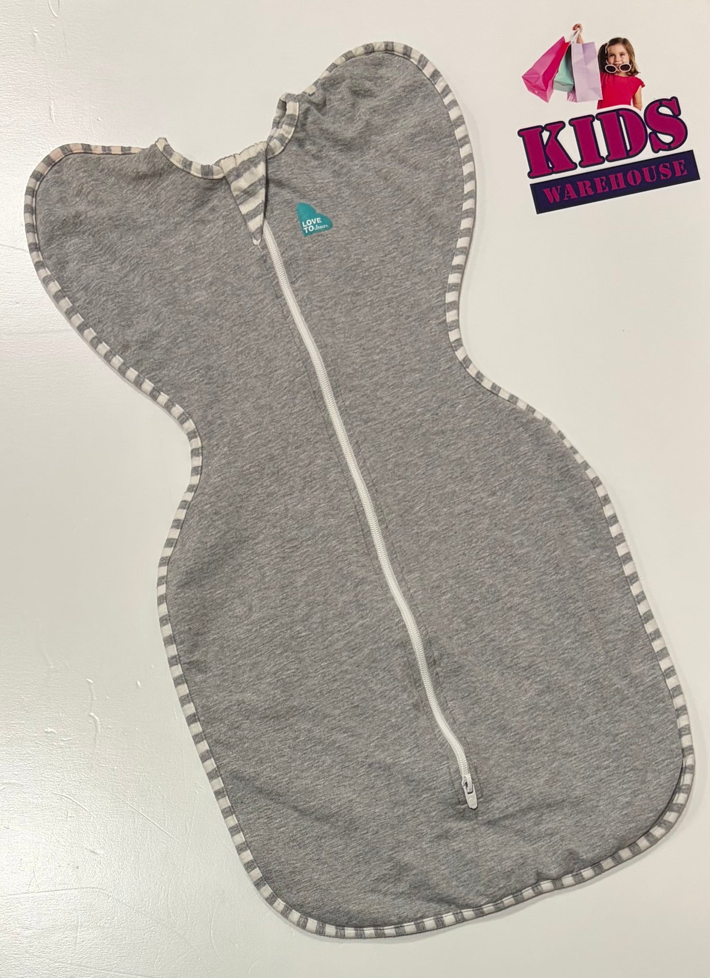 Love To Dream Swaddle Up Original Grey Size Small (3.5-6kg) TOG 1