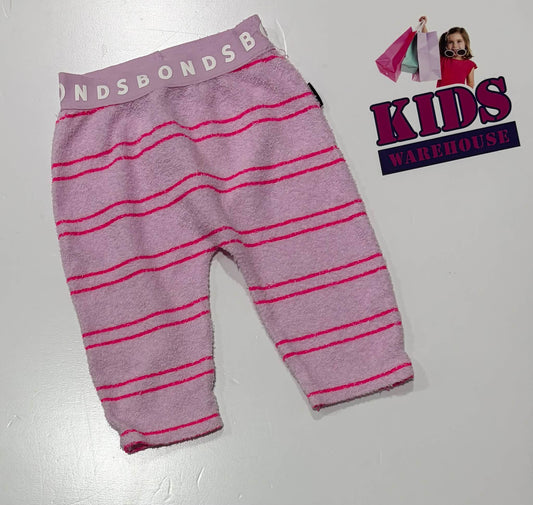 Bonds Pink Fluffy Pants Size 00