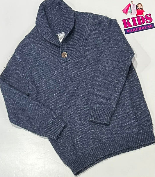 Anko Blue Knit Jumper Size 7